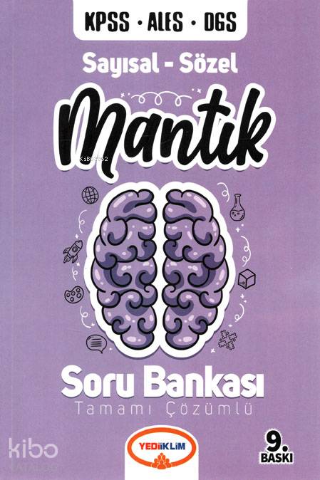 KPSS-ALES-DGS Sayısal-Sözel Mantık Tamamı Çözümlü Soru Bankası