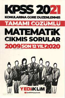 KPSS 2021 Matematik Son 12 Yıl Çıkmış Sorular