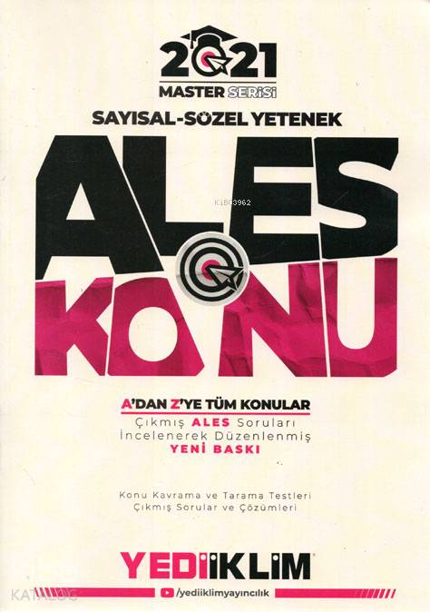 ALES 2021 Master Serisi Sayısal-Sözel Konu Anlatımlı
