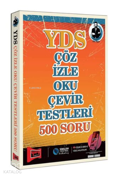 Yargı Yayınevi YDS Çöz İzle Oku Çevir Testleri 500 Soru