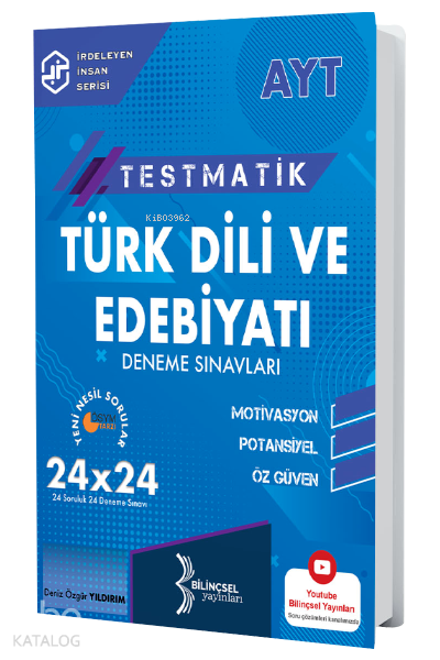 AYT Testmatik Türk Dili Ve Edebiyatı Deneme Sınavları