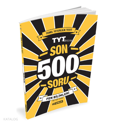 Hız Yayınları TYT Fen Bilimleri Son 500 Soru