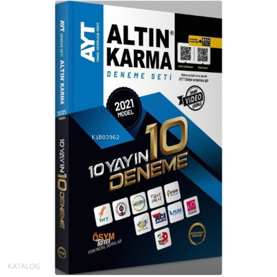 Altınkarma AYT 10 lu Deneme 2021