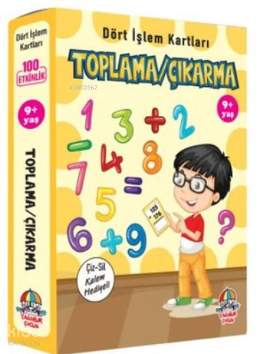 Dört İşlem Kartları-Toplama-Çıkarma 9+ Yaş