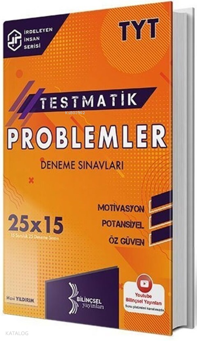 Bilinçsel Yayınları Tyt Testmatik Problemler Deneme Sınavları 2021