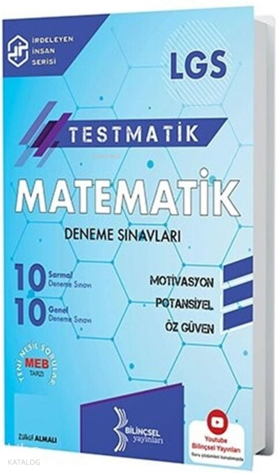 LGS Testmatik Matematik Deneme Sınavları Bilinçsel Yayınları