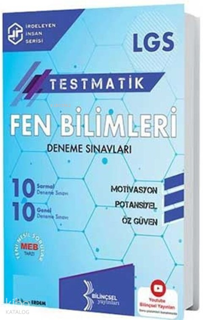 Bilinçsel Yayınları LGS Testmatik Fen Bilimleri Deneme Sınavları 2021