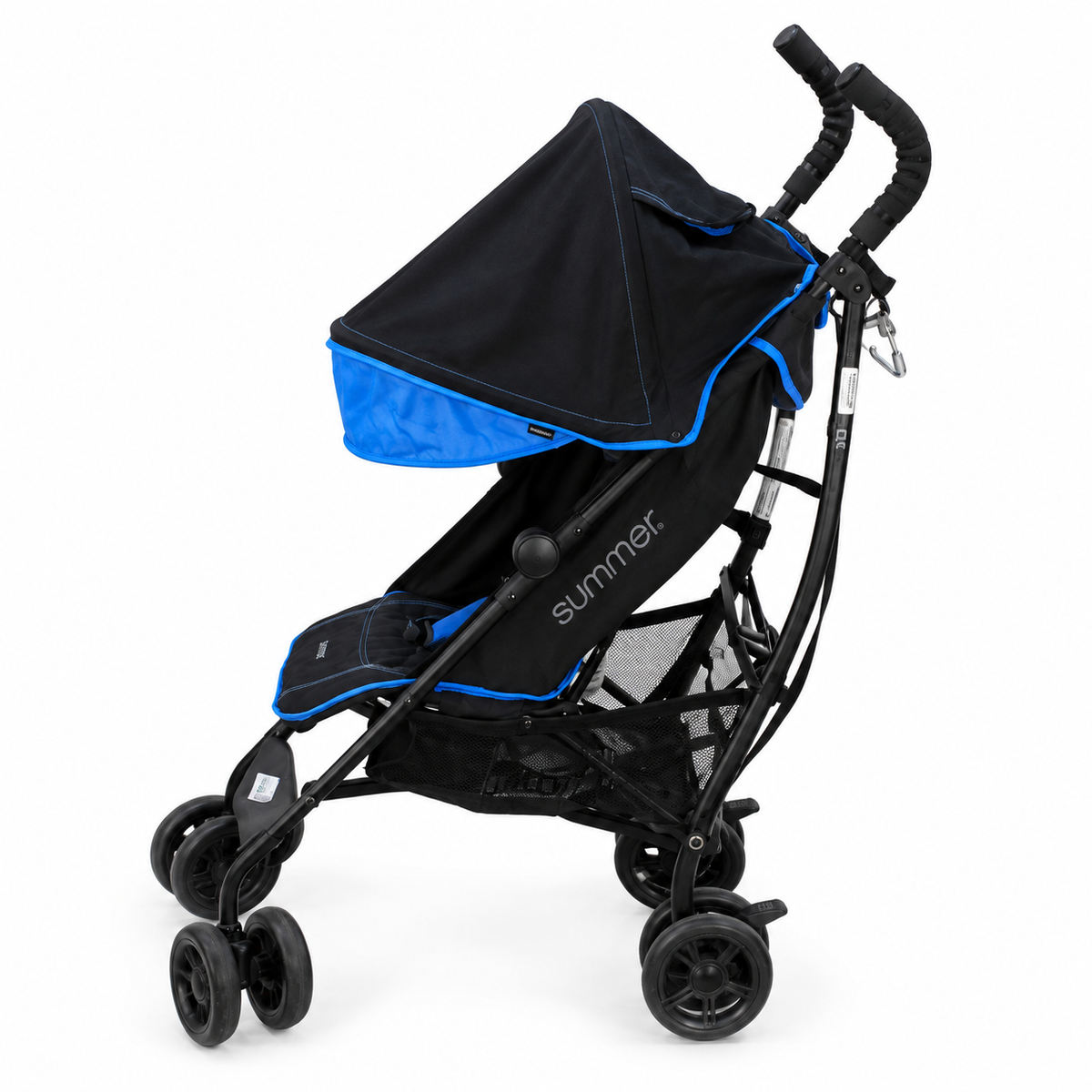 Summer Infant Baston Tipi Bebek Arabası – Siyah/Mavi – İkinci El