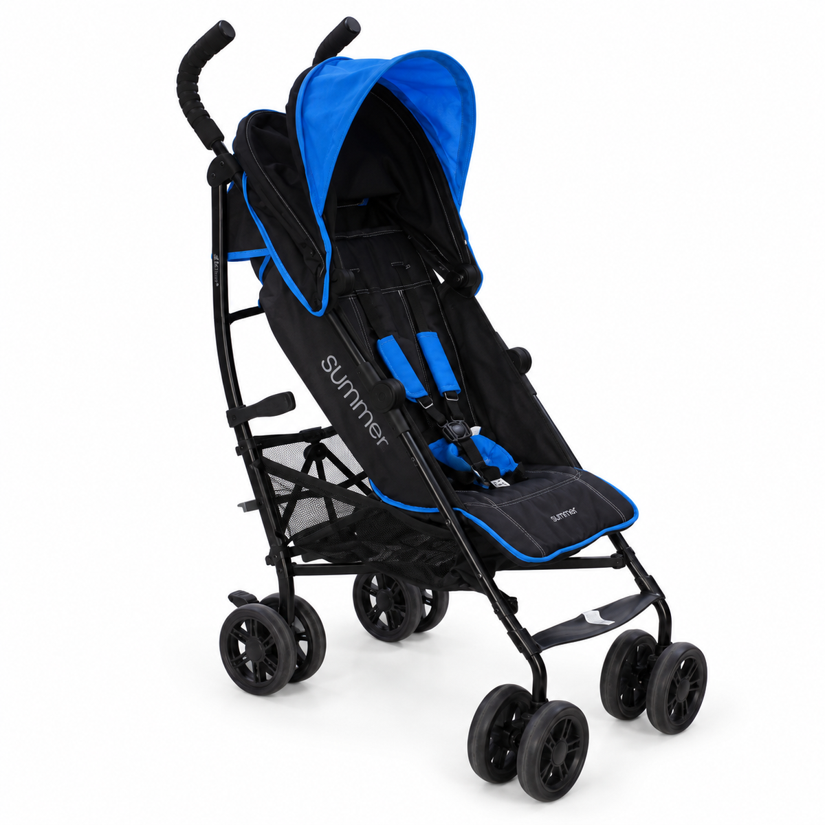 Summer Infant Baston Tipi Bebek Arabası – Siyah/Mavi – İkinci El