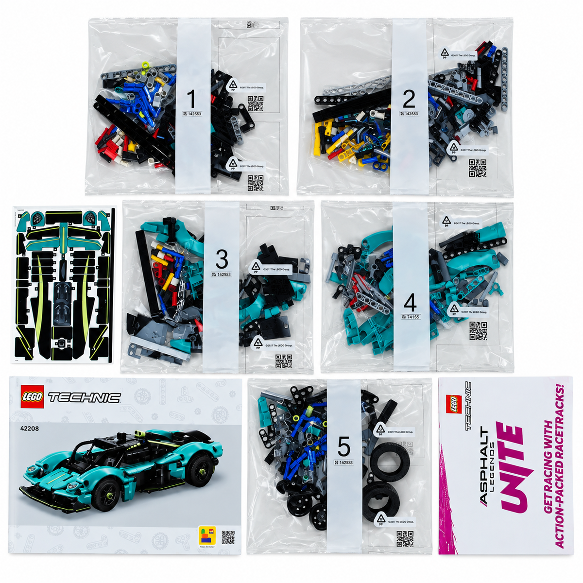 LEGO Technic Aston Martin Valkyrie 42208 – Kutusu Hasarlı SIFIR ÜRÜN