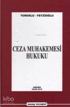 Ceza Muhakemesi Hukuku (Ciltli)