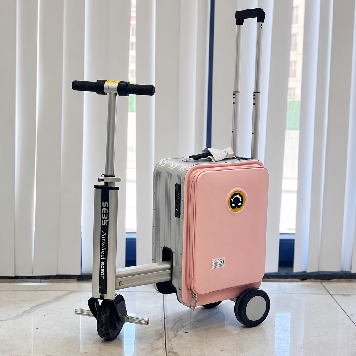 OUTLET-Elektrikli Binilebilir Scooter Valiz