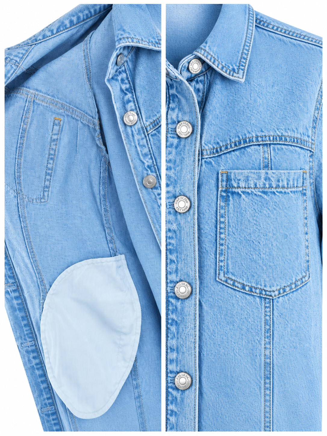 UltraSoft Denim Mini Gömlek Elbise