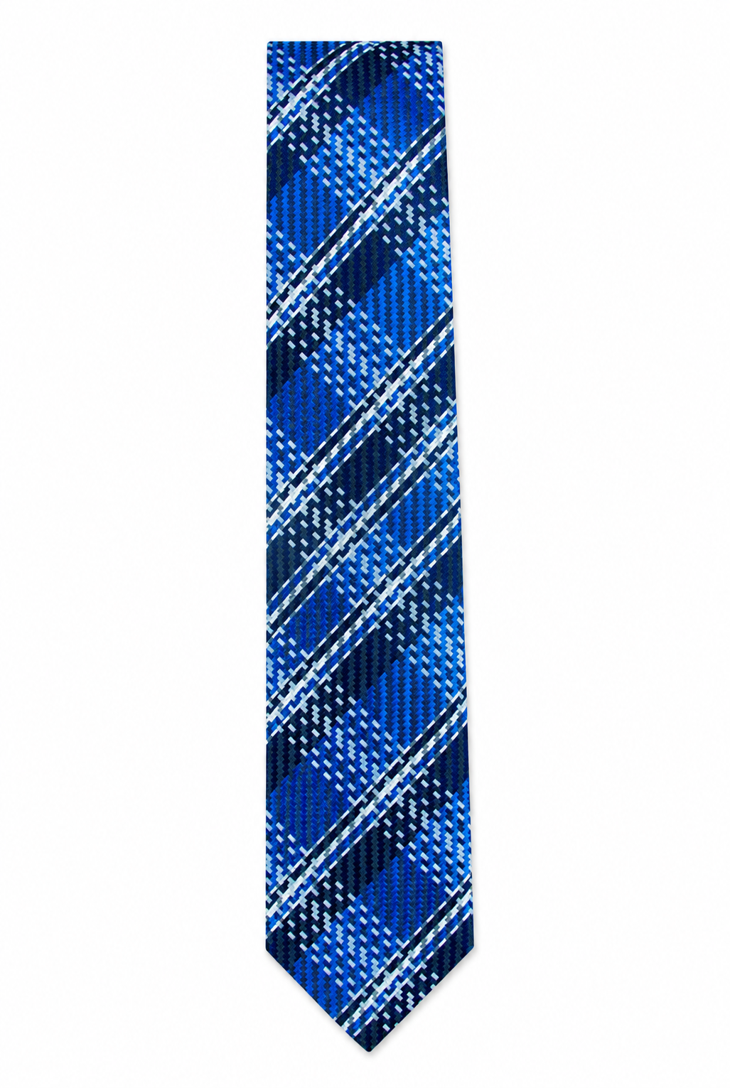 Ekose Desenli Kravat (%100 Microfiber)
