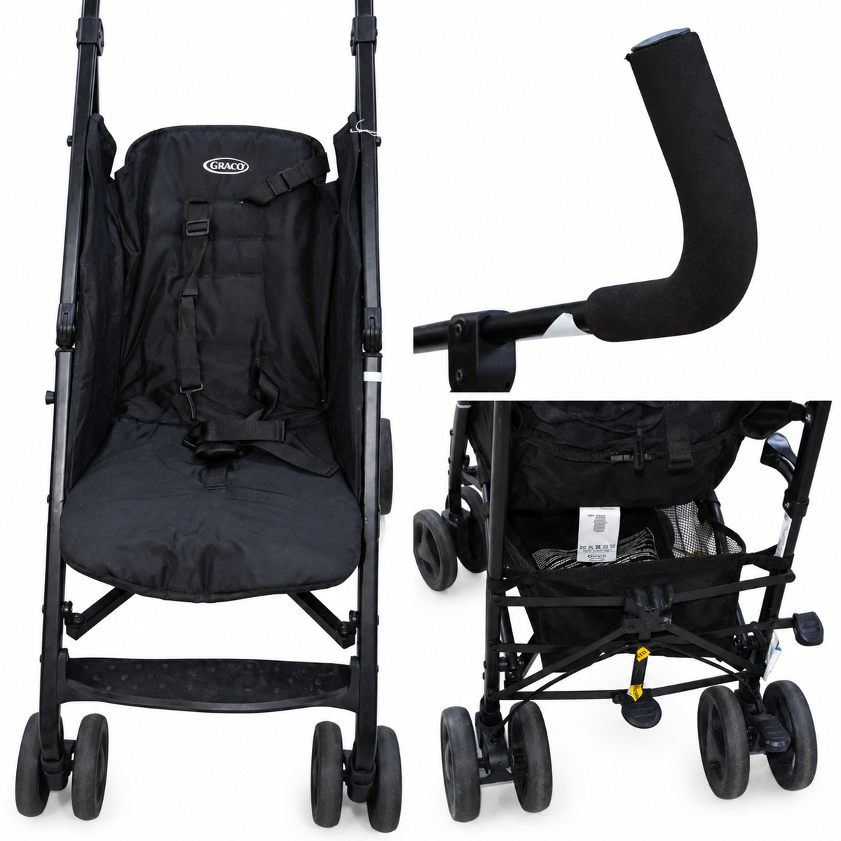 2. El Katlanabilir Baston Bebek Arabası Graco
