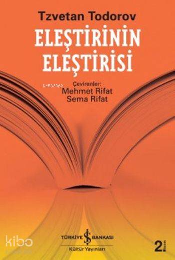 Eleştirinin Eleştirisi - Tzvetan Todorov