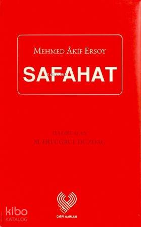 Safahat; (ciltli, ipek şamua kâğıt)