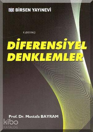 Diferansiyel Denklemler - Ahmet Dernek