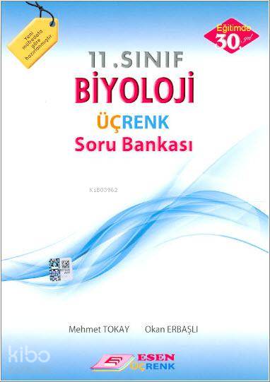Esen Üçrenk Yayınları 11. Sınıf Biyoloji Soru Bankası Esen Üçrenk