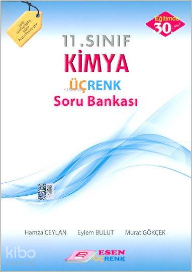 Esen Üçrenk Yayınları 11. Sınıf Kimya Soru Bankası Esen Üçrenk
