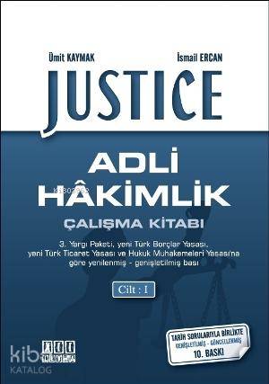 JUSTICE Adli Hakimlik Çalışma Kitabı (2 Cilt)
