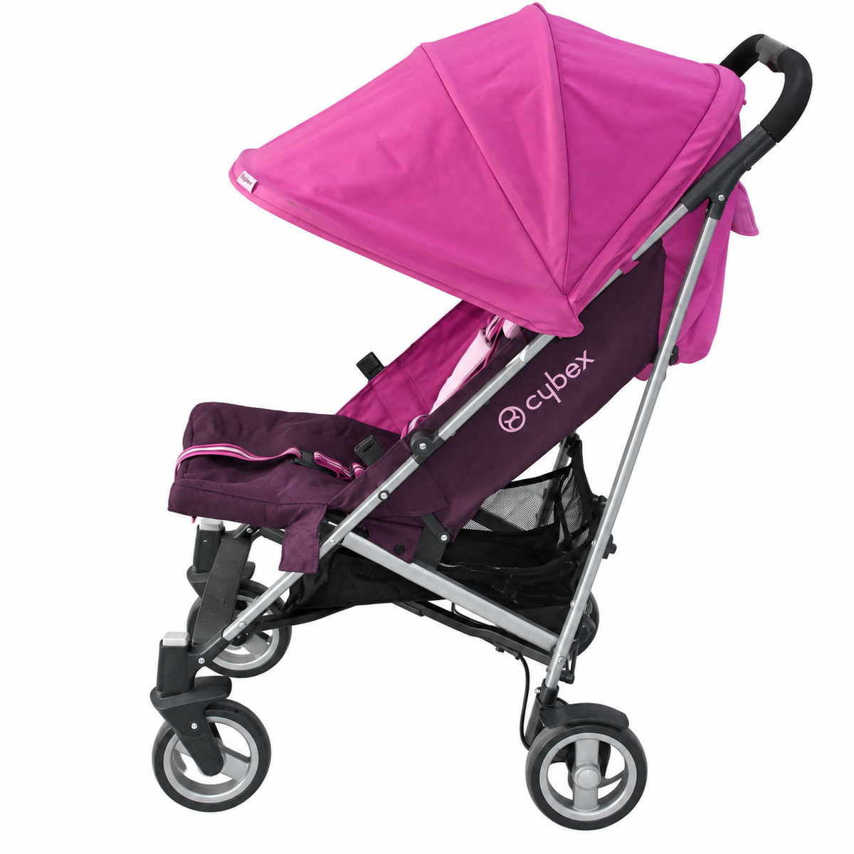 Cybex Katlanabilir Bebek Arabası – Pembe/Mor – İkinci El