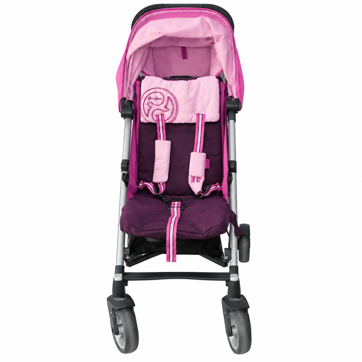 Cybex Katlanabilir Bebek Arabası – Pembe/Mor – İkinci El