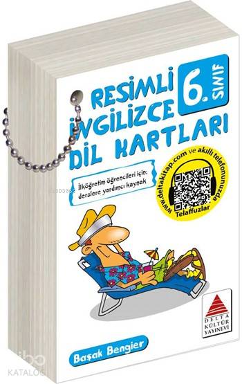Delta Kültür Yayınları 6. Sınıf Resimli İngilizce Dil Kartları Delta Kültür