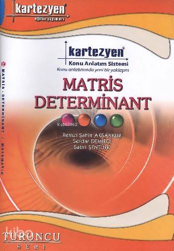 Turuncu Matematik 34 Matris Determinant