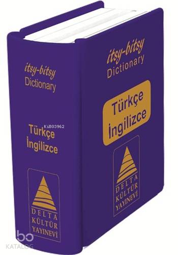 Delta Kültür Yayınları İtsy - Bitsy Dictionary Türkçe - İngilizce Mini Sözlük Delta Kültür