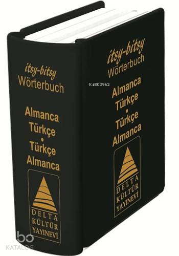 Delta Kültür Yayınları İtsy - Bitsy Wörterbuch Almanca Türkçe - Türkçe Almanca Mini Sözlük Delta Kültür