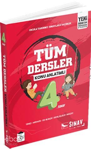 Sınav Dergisi Yayınları 4. Sınıf Tüm Dersler Konu Anlatımlı Sınav Dergisi