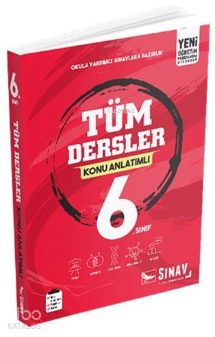 Sınav Dergisi Yayınları 6. Sınıf Tüm Dersler Konu Anlatımlı Sınav Dergisi