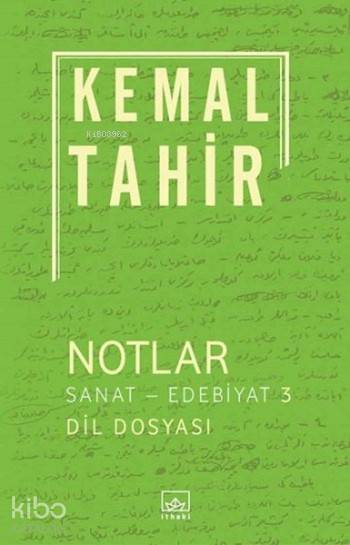 Notlar / Sanat-Edebiyat 3; Dil Dosyası