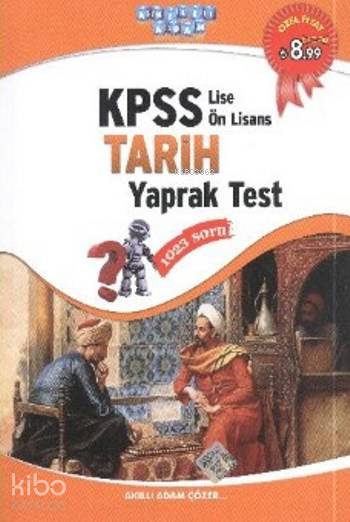 Akıllı Adam KPSS Lise - Ön Lisans Tarih Yaprak Test