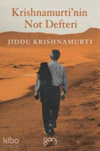 Ganj Kitap Krishnamurti'nin Not Defteri
