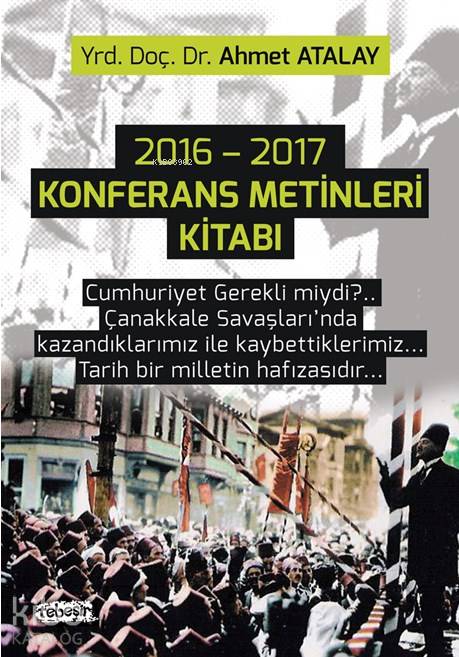 2016 - 2017 Konferans Metinleri Kitabı