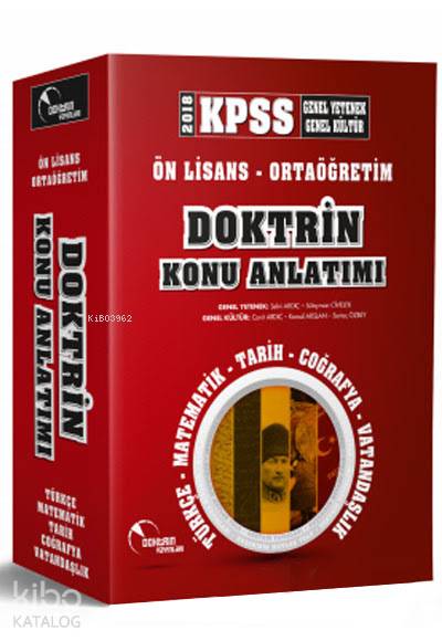 2018 KPSS Ortaöğretim Ön Lisans Konu Anlatımı 2 li Set