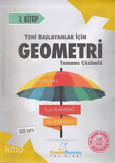 Cevdet Özsever Yayınları Yeni Başlayanlar İçin Geometri Tamamı Çözümlü Soru Bankası 1. Kitap Cevdet Özsever