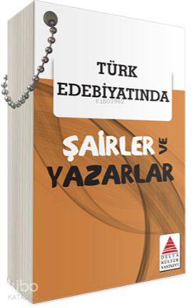 Delta Kültür Yayınları Türk Edebiyatında Şairler ve Yazarlar Kartları Delta Kültür