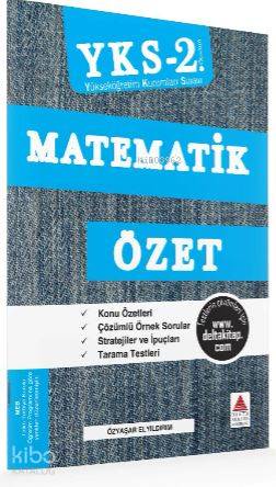 Delta Kültür Yayınevi Delta Kültür YKS 2. Oturum Matematik Özet