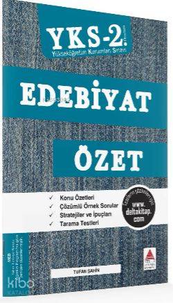 Delta Kültür Yayınları AYT Edebiyat Özet Delta Kültür
