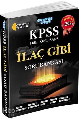 Akıllı Adam Kpss Lise Ön Lisans İlaç Gibi Soru Bankası