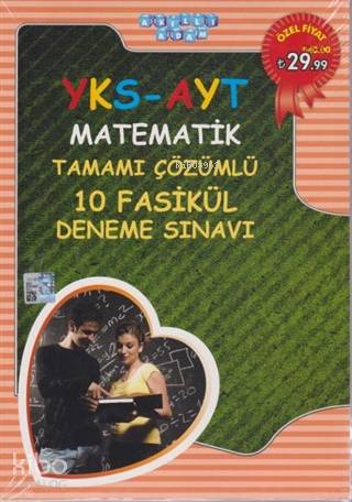 Akıllı Adam Yks-Ayt Matematik Tamamı Çözümlü 10 Fasikül Deneme Sınavı