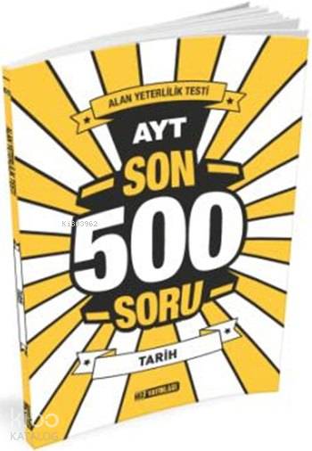 Hız Yayınları AYT Son 500 Soru Tarih