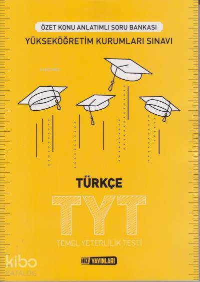 Hız Yayınları TYT Türkçe Konu Anlatımlı Soru Bankası