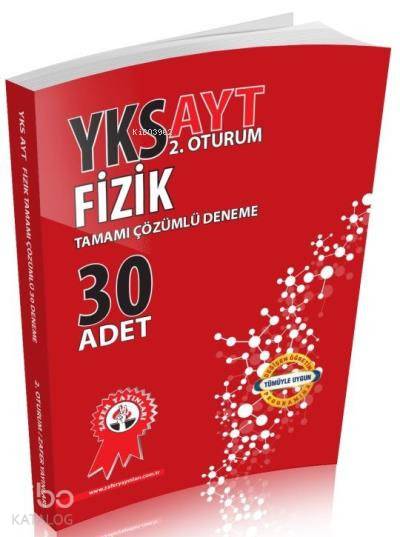 Zafer Yks Ayt Fizik Tamamı Çözümlü 30'Lu Deneme 2. Oturum