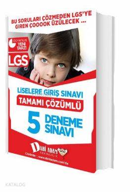 8.Sınıf LGS Tamamı Çözümlü 5 Deneme Sınavı