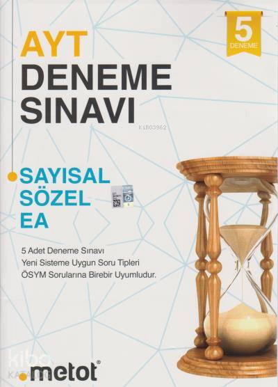 Metot Ayt 5'Li Deneme Sınavı