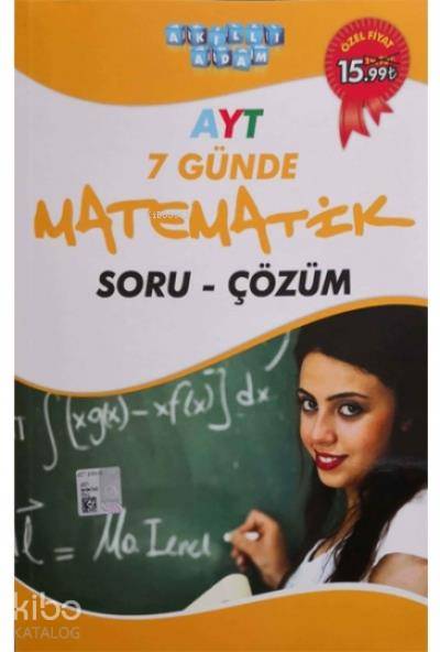 Akıllı Adam TYT 7 Günde Matematik Soru-Çözüm
